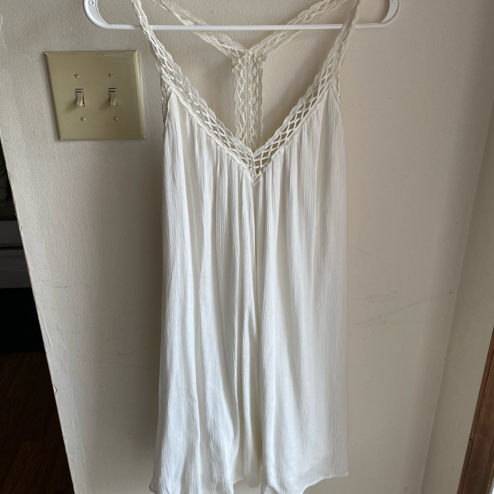 white dress